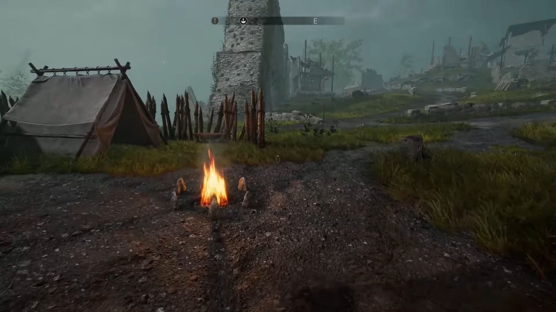 Take a left from here to reach the Cemetery (Image via Awaken Realms || YouTube/Wizard Worm)